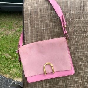 Pink Fossil purse.